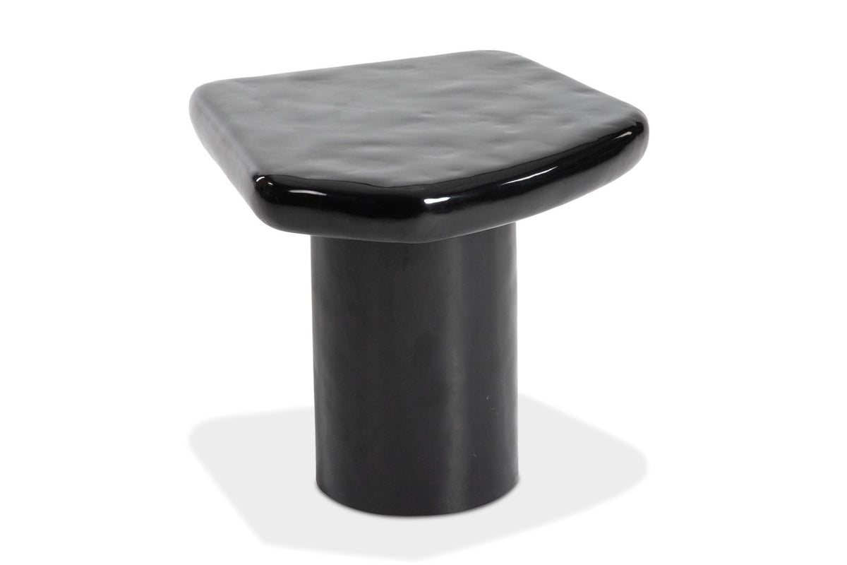 Obsidian Side Table