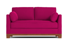 Avalon Loveseat :: Leg Finish: Pecan / Size: Loveseat - 55.5&quot;w