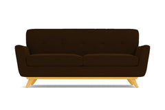 Carson Loveseat :: Leg Finish: Natural / Size: Loveseat - 65&quot;w