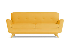 Carson Loveseat :: Leg Finish: Natural / Size: Loveseat - 65&quot;w