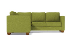 Catalina 2pc L-Sectional Sofa :: Leg Finish: Pecan