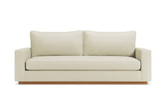 Harper Sofa :: Leg Finish: Pecan