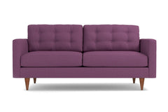 Logan Apartment Size Sofa :: Leg Finish: Pecan / Size: Apartment Size - 68&quot;w