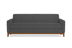 Monroe Drive Queen Size Sleeper Sofa :: Leg Finish: Pecan / Sleeper Option: Deluxe Innerspring Mattress