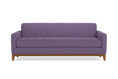 Monroe Drive Queen Size Sleeper Sofa :: Leg Finish: Pecan / Sleeper Option: Deluxe Innerspring Mattress