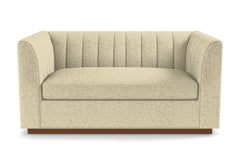 Nora Apartment Size Sofa :: Leg Finish: Pecan / Size: Apartment Size - 74&quot;w