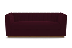 Nora Sofa :: Leg Finish: Pecan