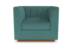 Nora Swivel Chair :: Leg Finish: Pecan