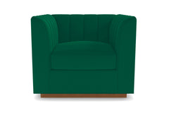 Nora Swivel Chair :: Leg Finish: Pecan