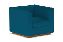 Nora Swivel Chair :: Leg Finish: Pecan