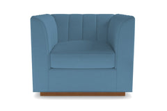 Nora Swivel Chair :: Leg Finish: Pecan