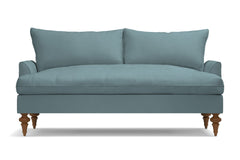 Saxon Apartment Size Sofa :: Leg Finish: Pecan / Size: Apartment Size  - 72&quot;w