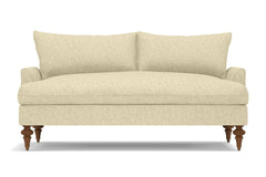Saxon Apartment Size Sofa :: Leg Finish: Pecan / Size: Apartment Size  - 72&quot;w