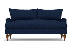 Saxon Apartment Size Sofa :: Leg Finish: Pecan / Size: Apartment Size  - 72&quot;w