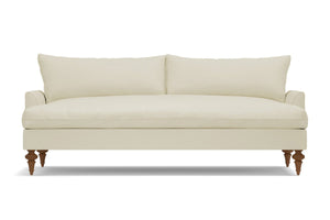 Saxon Sofa :: Leg Finish: Pecan