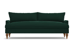 Saxon Sofa :: Leg Finish: Pecan