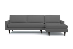 Scott 2pc Sectional Sofa :: Leg Finish: Espresso / Configuration: RAF - Chaise on the Right