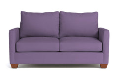 Tuxedo Loveseat :: Leg Finish: Pecan / Size: Loveseat - 61&quot;w